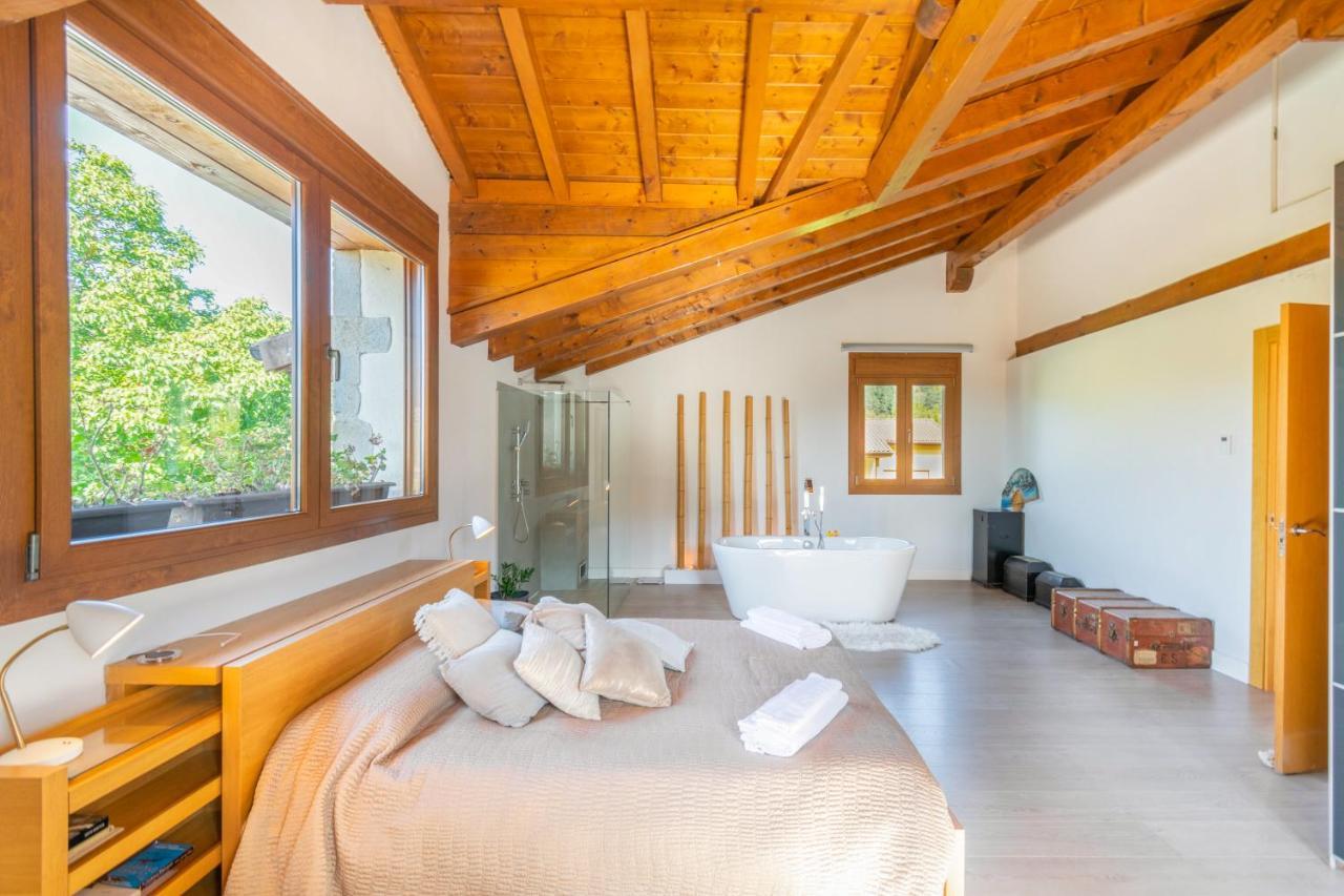 Casa Patxi, Espectacular Casa Rural Proxima A Pamplona Larrasoana Bagian luar foto