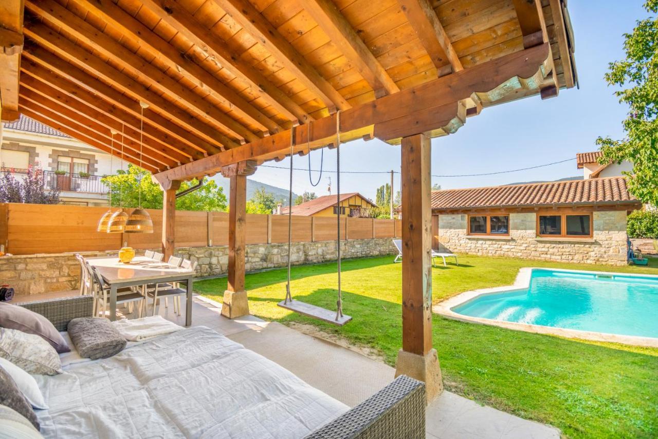 Casa Patxi, Espectacular Casa Rural Proxima A Pamplona Larrasoana Bagian luar foto
