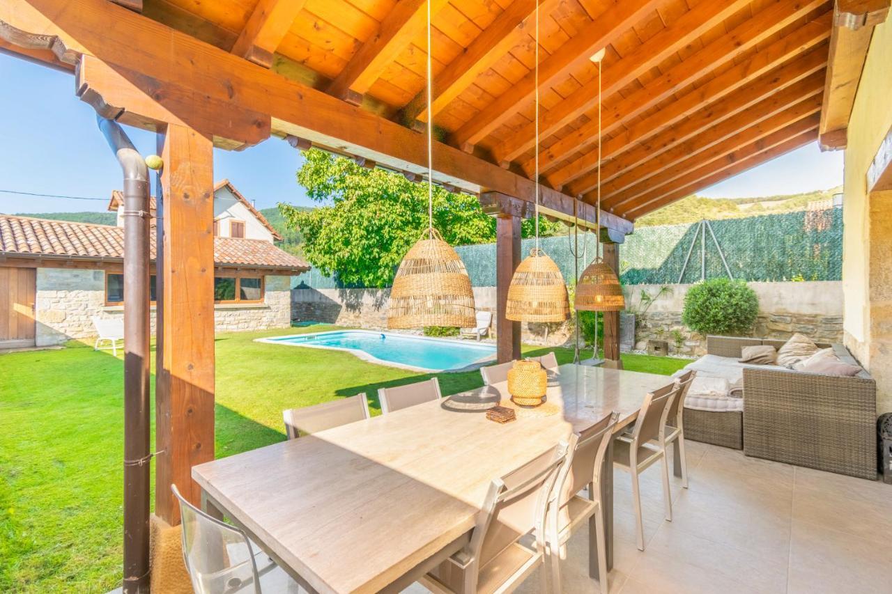 Casa Patxi, Espectacular Casa Rural Proxima A Pamplona Larrasoana Bagian luar foto